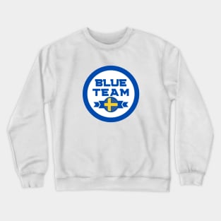 Cybersecurity Blue Team Sweden Gamification Badge CTF Crewneck Sweatshirt